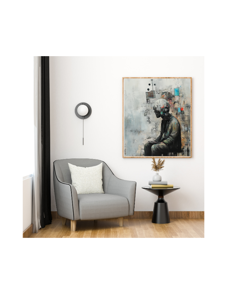 „Gedankenschrott“ – Digitales Kunstposter zum Download