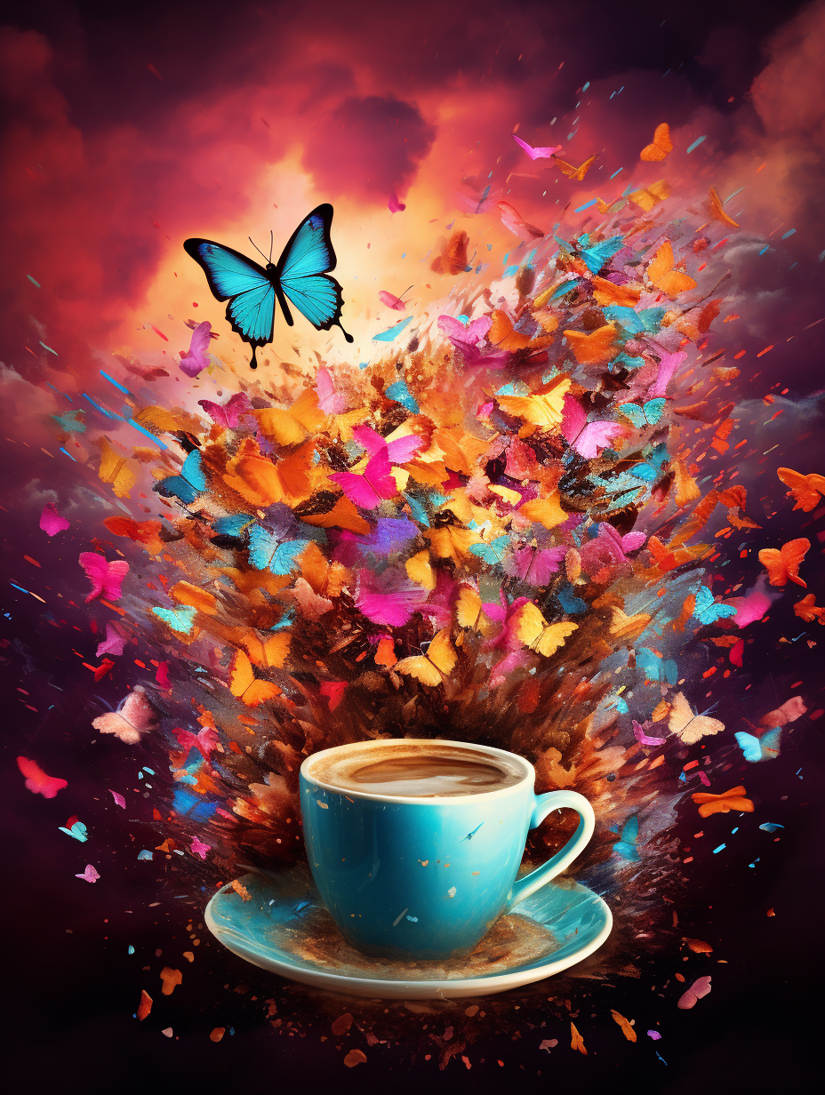 Bunte Schmetterlingszauber – 8 digitale PDF-Prints zum Download | Farbenfrohe Deko für Küche, Café oder Gute-Laune-Wand“