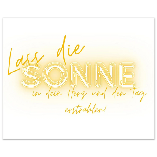 Sonnenschein-Freitag: Die Sonne scheint und die Börse auch! ☀