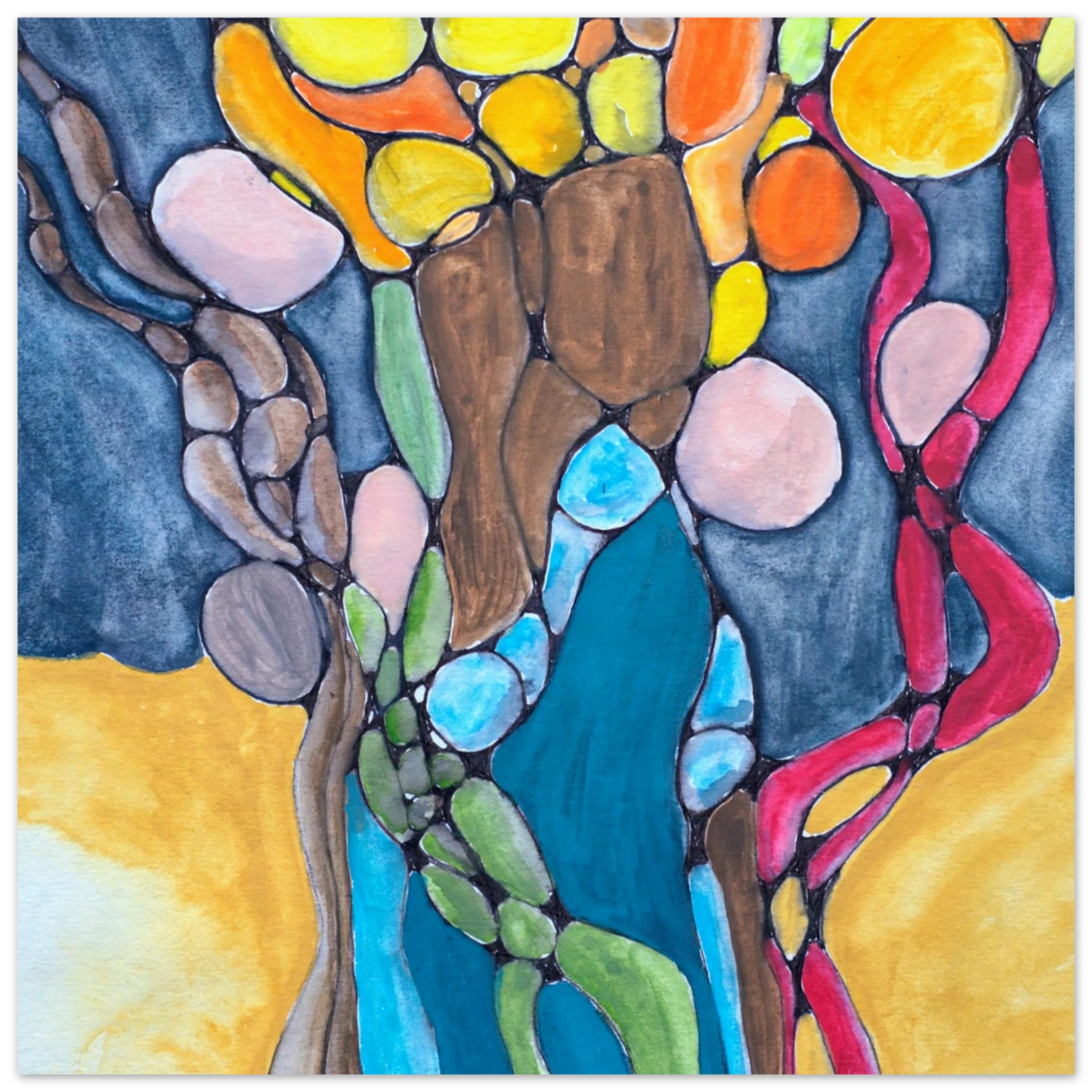 „Exklusive Kunstkollektion des anonymen Künstlers – Emotionale Aquarelle & Landschaftsgemälde in limitierter Auflage“