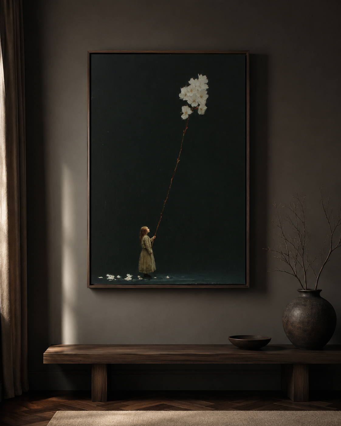 The Quiet Bloom – A2 Printable Art