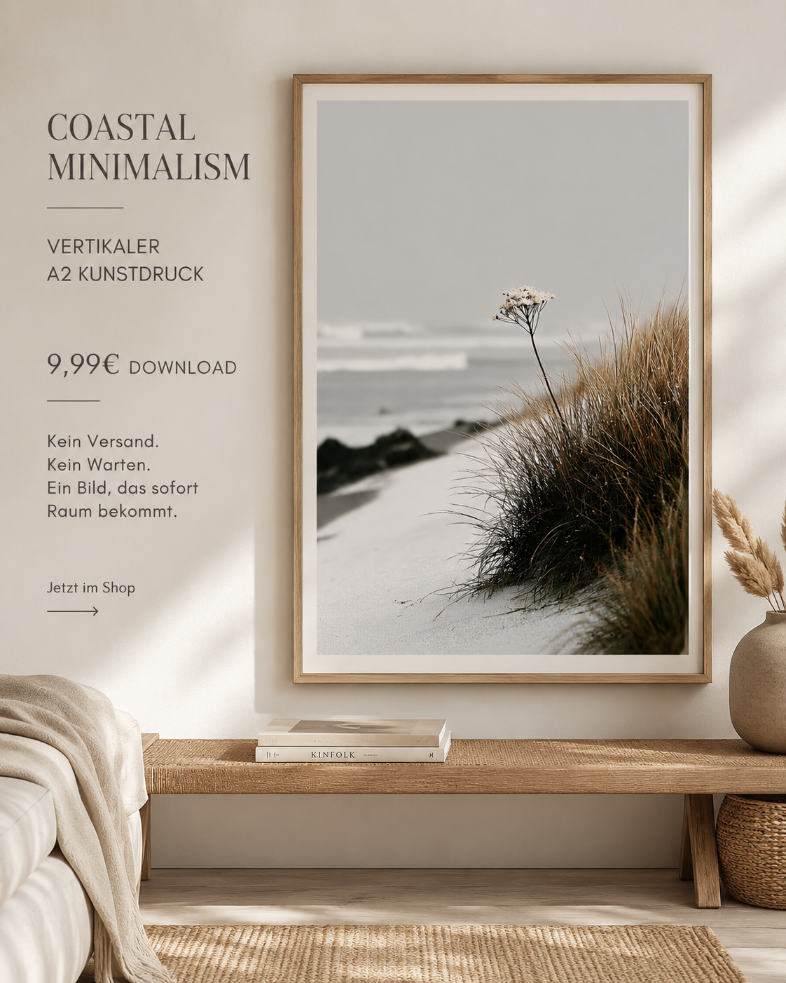 Silent Coast – Digitales A2 Poster