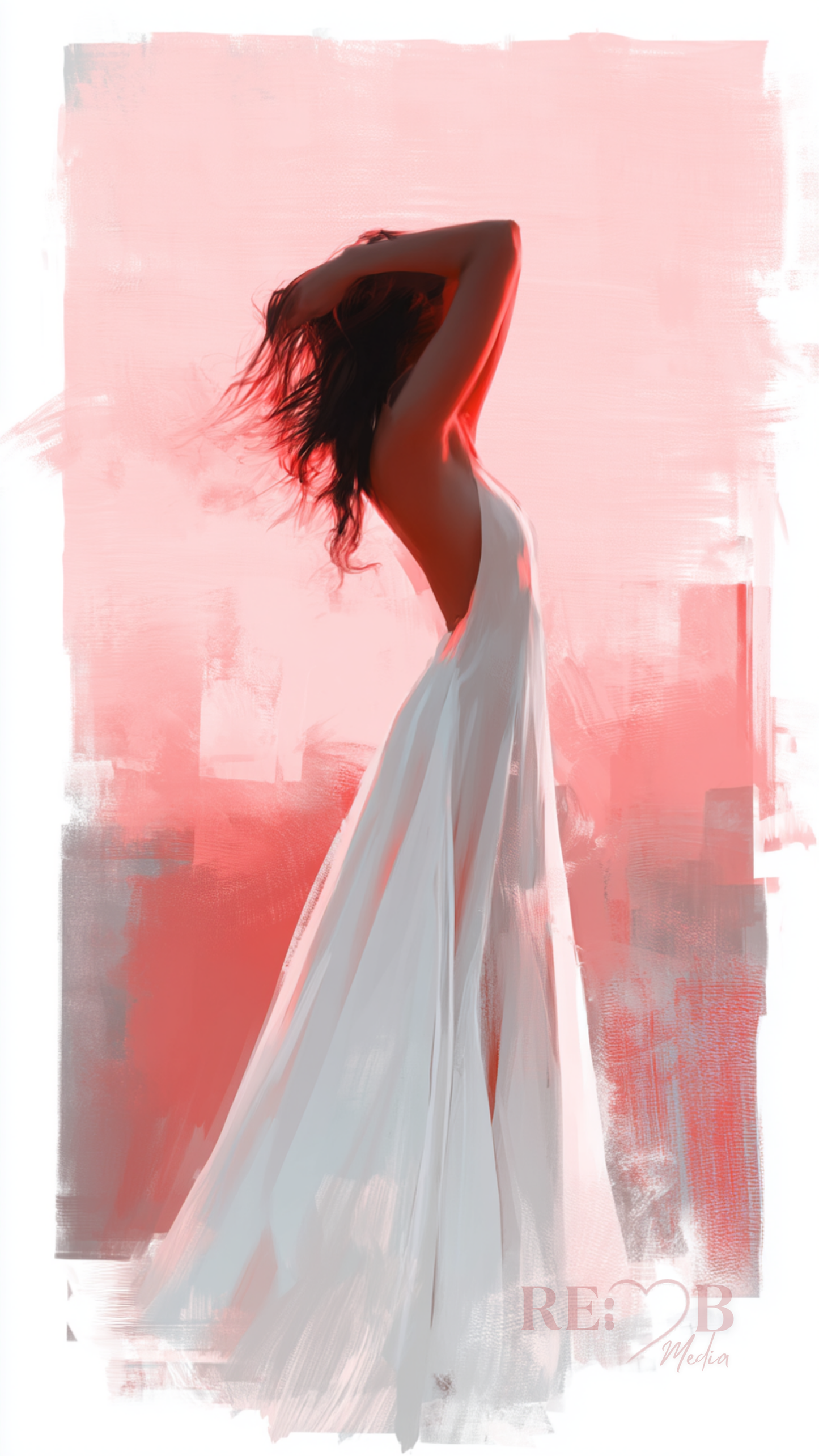 VEIL OF CALM – Soft Aesthetic Wallpaper Download 🖤