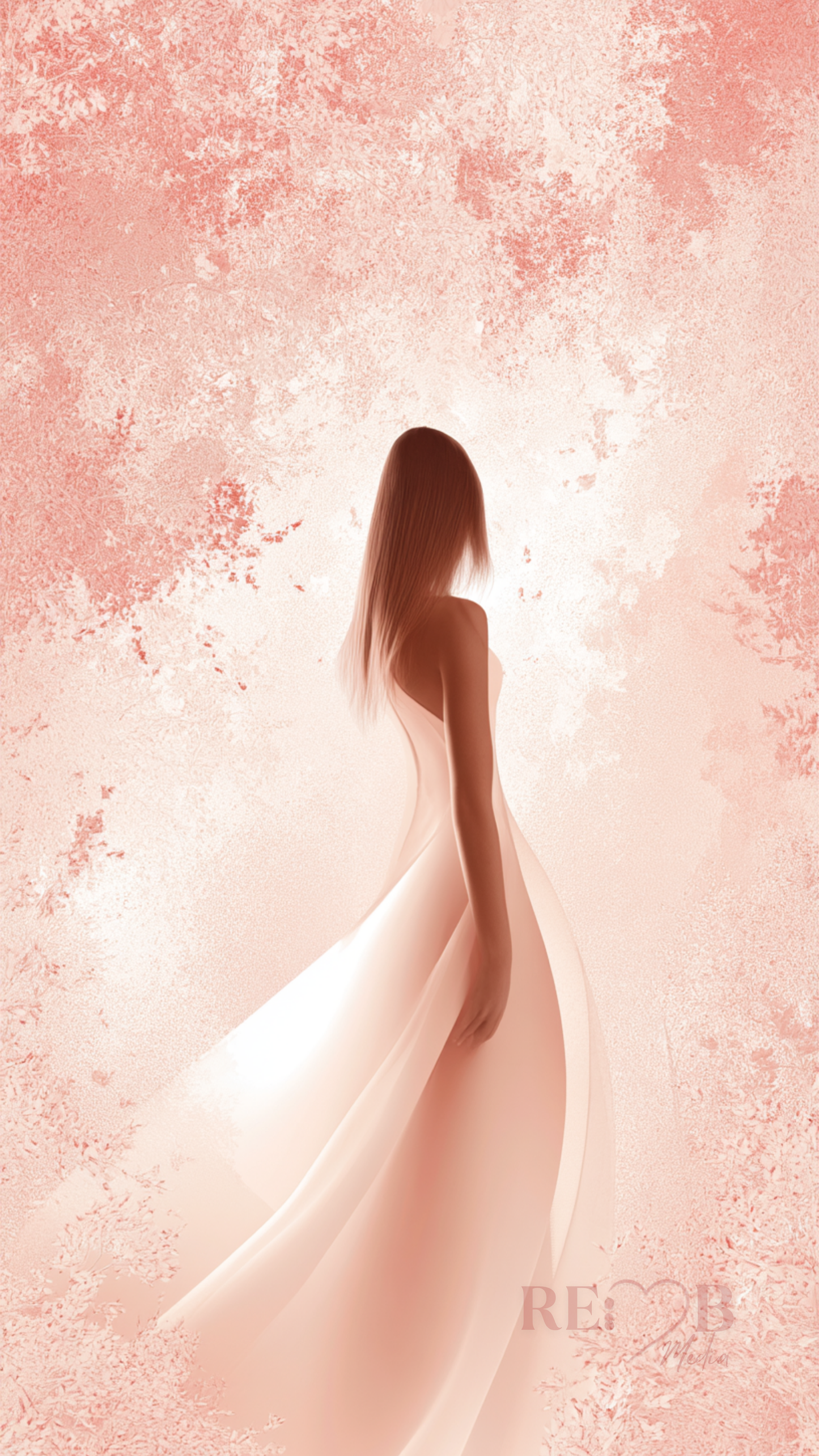 VEIL OF CALM – Soft Aesthetic Wallpaper Download 🖤