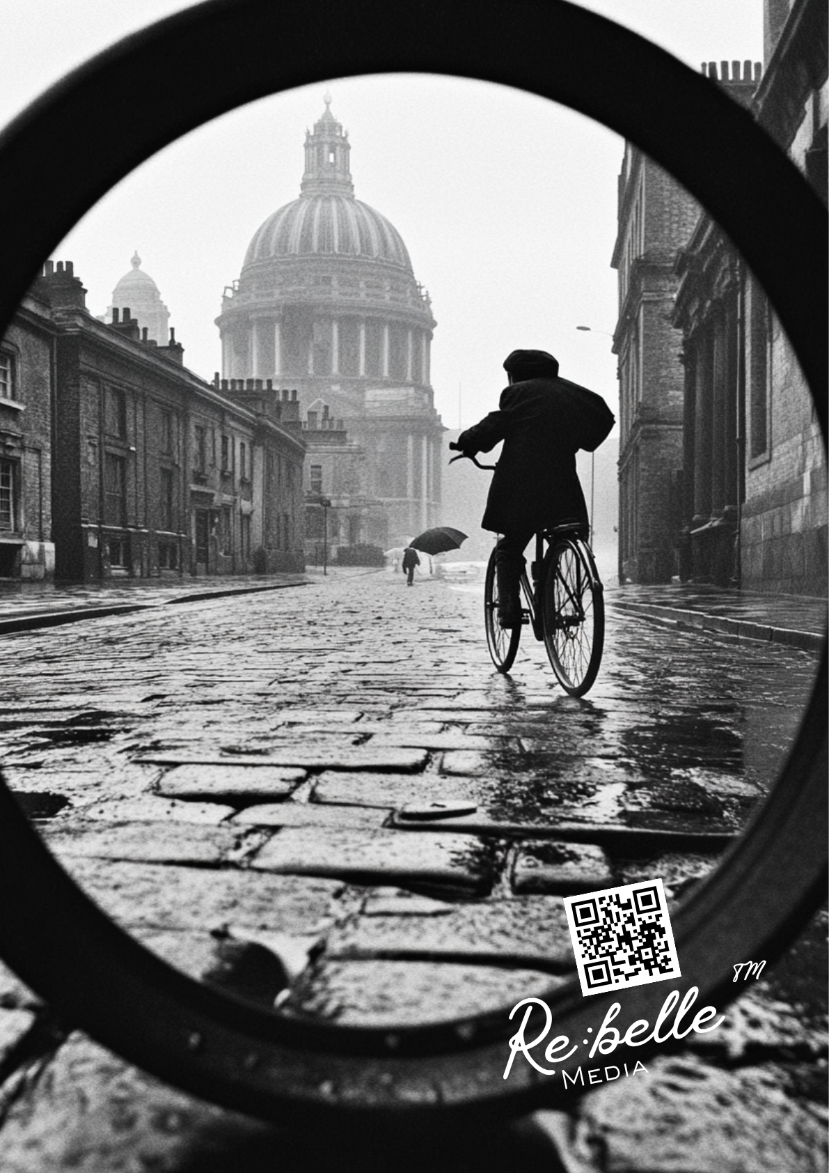 Shadow Ride No. 01 | Printable Wall Art A2 Ein Fahrrad. Ein Schatten. Ein stiller Moment zwischen Bewegung und Erinnerung. Diese digitale Wandkunst wirkt wie eine Szene, die man nicht erklärt – sondern spürt.