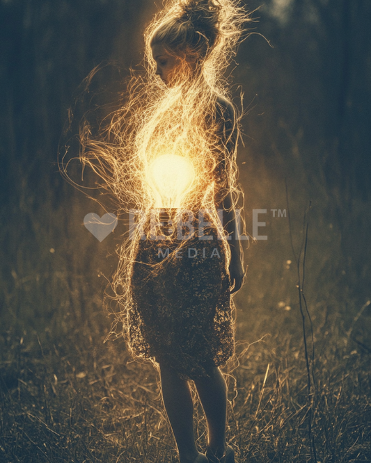 Wenn Gedanken leuchten – und Stille plötzlich ein Gesicht bekommt.