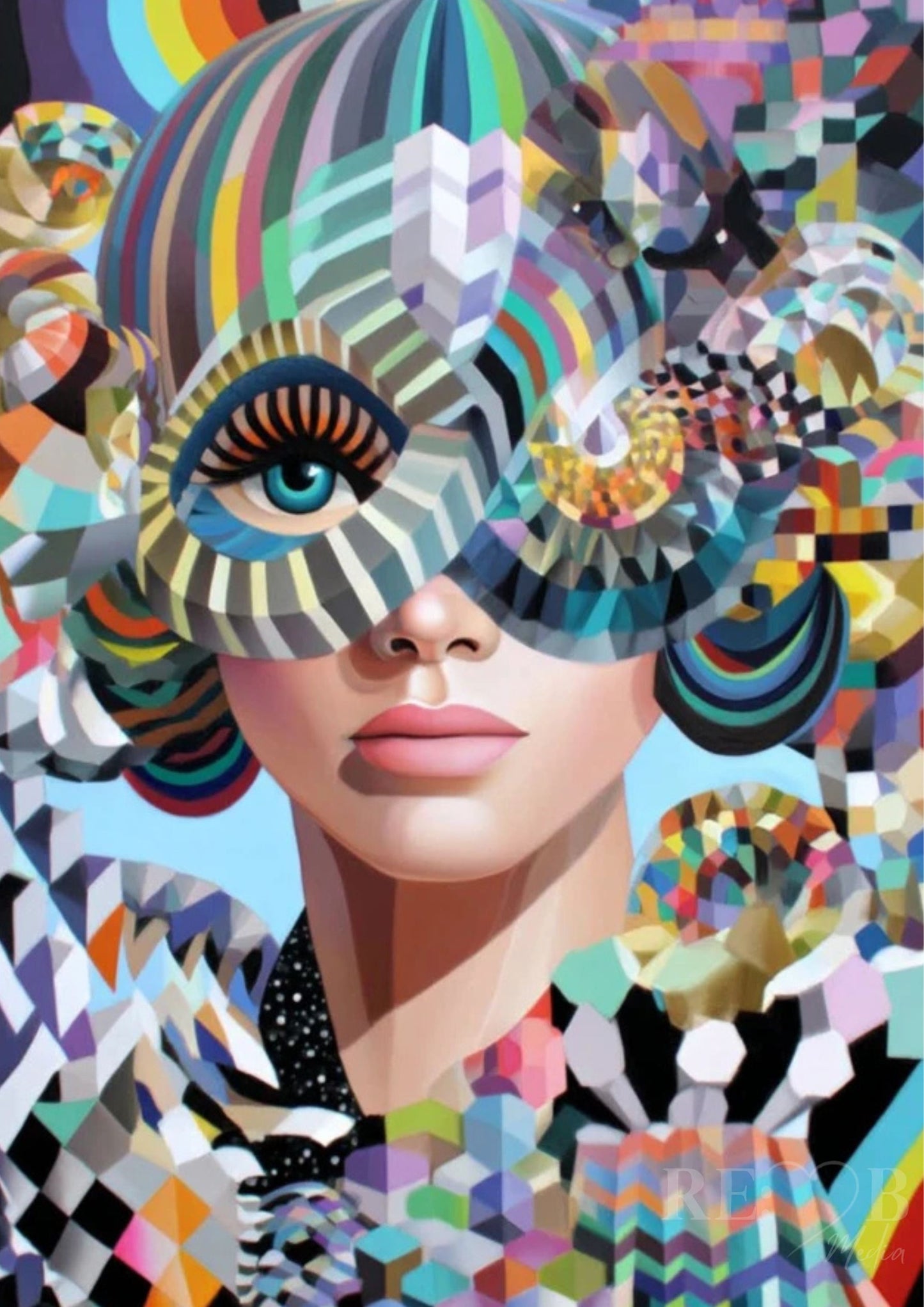 Chromatic Realities – Surreale Geometrie Poster Bundle | 8 Kunstwerke A2 Download Nicht alles ist sichtbar. Aber alles ist spürbar. Dieses Bundle verändert nicht deinen Raum. Es verändert, wie du ihn wahrnimmst.