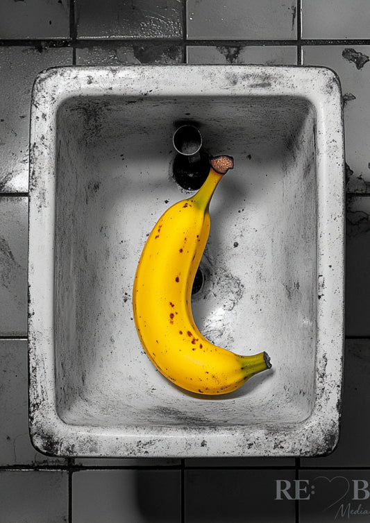 Urban Still Life - "The Sink Banana"