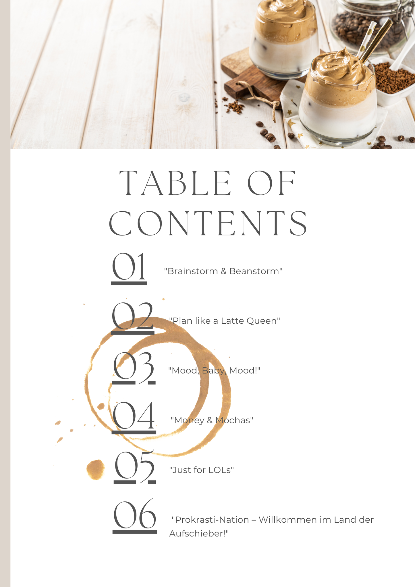 Kaffee. Chaos. Klarheit. – Dein Workbook für unperfekte Planung mit Persönlichkeit