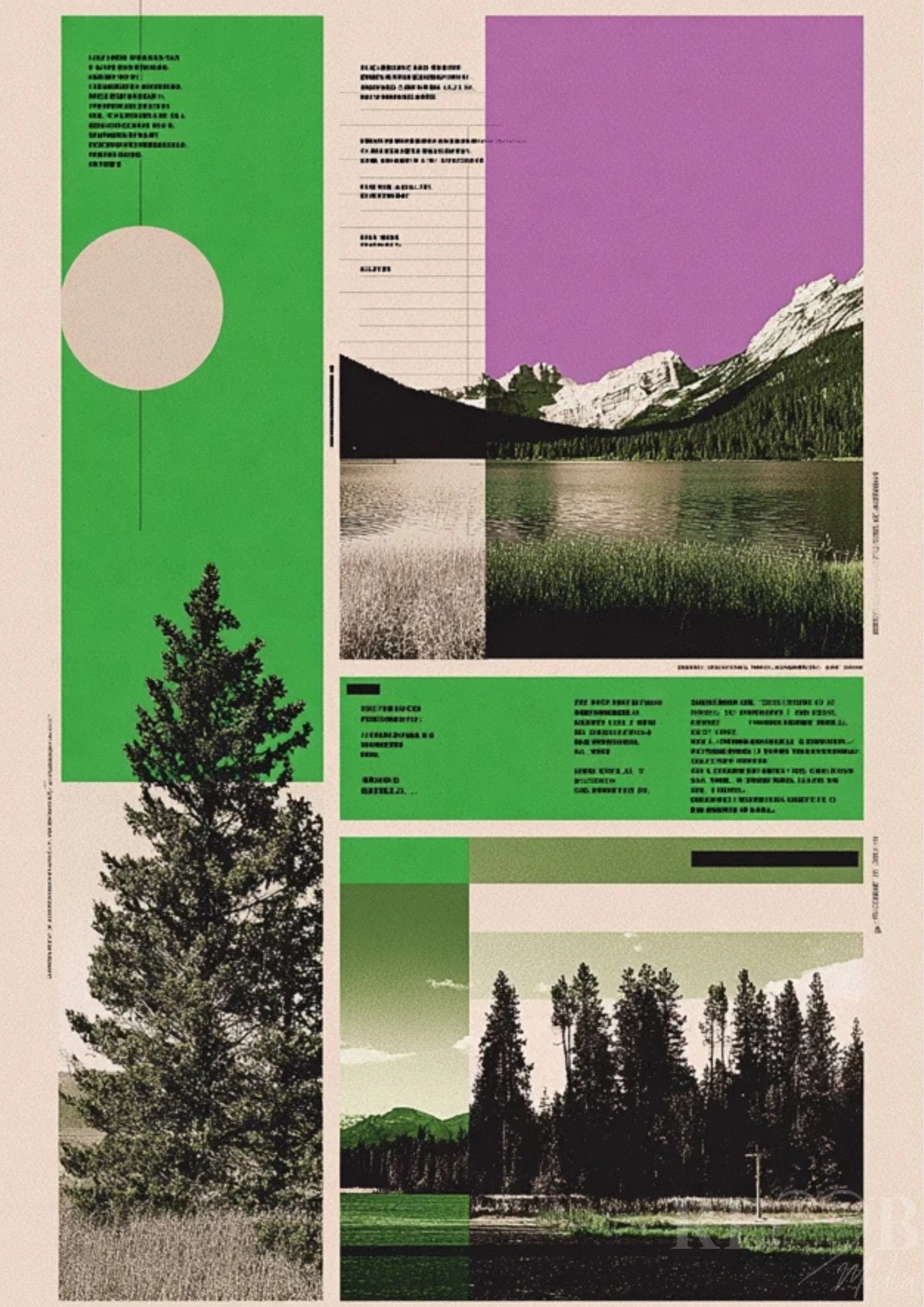 NEON INSTINCT Brutalist Nature & Graphic Silence Diese Serie wirkt wie Architektur für Gedanken. Zwischen Neon-Grün, staubigem Rosé und roher Struktur entsteht kein Dekor — sondern Spannung.