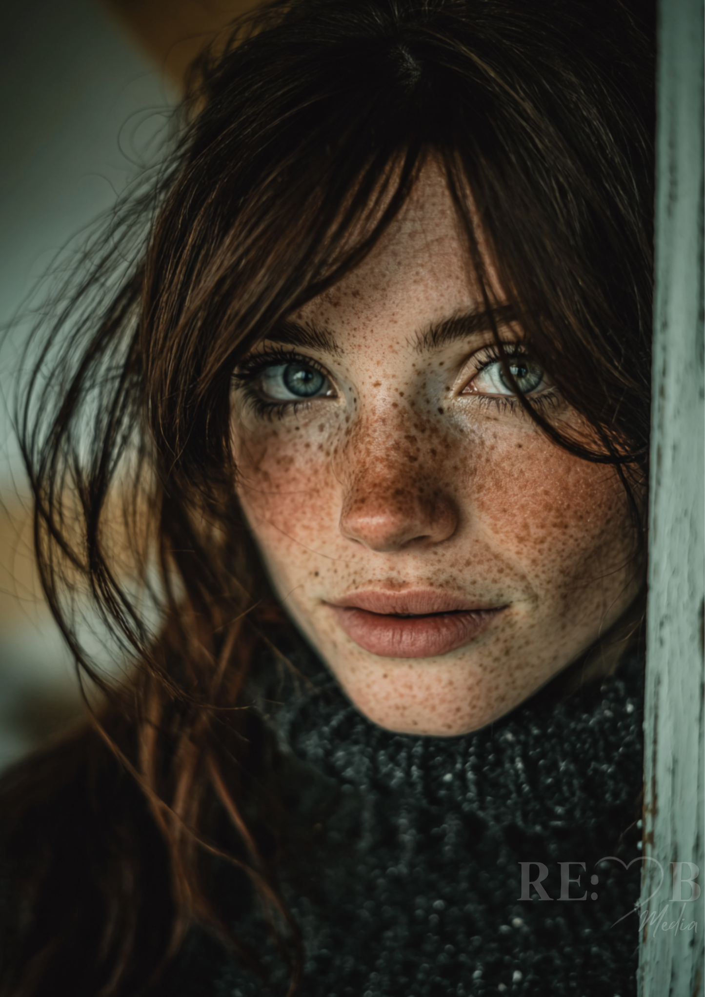 Whispers in Black – 20 Portrait Poster Bundle Zwanzig Portraits. Zwanzig stille Begegnungen. Eine Serie über Präsenz, Verletzlichkeit und die Kraft, gesehen zu werden. Printable Wall Art für Räume mit Tiefe und Haltung.