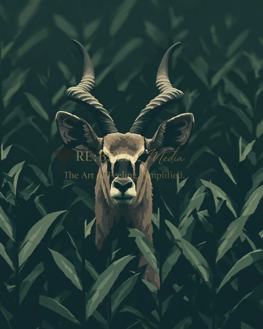 GREEN HUSH™            Curated A2 Art Print Bundle — 8 Digital Downloads