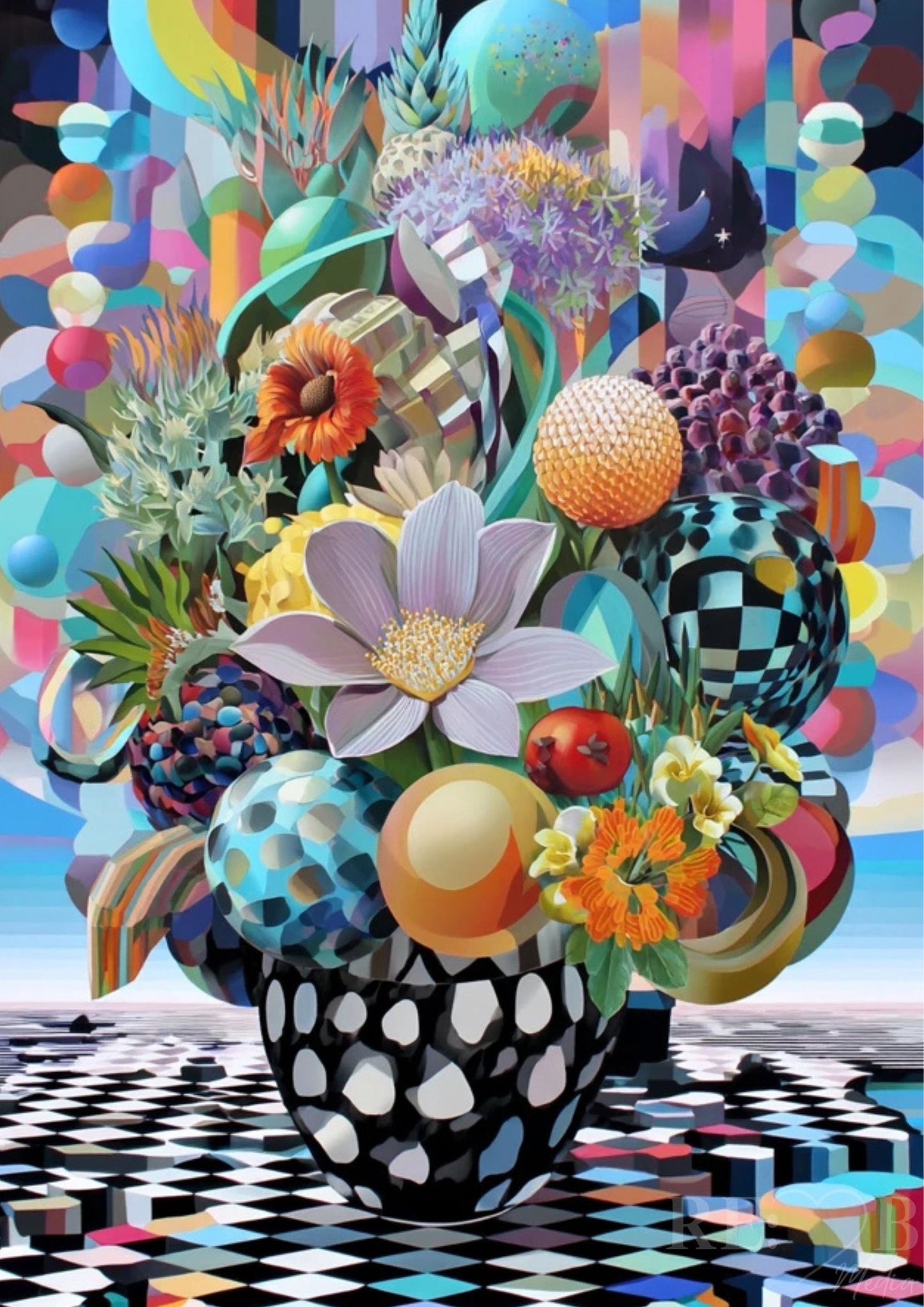 Chromatic Realities – Surreale Geometrie Poster Bundle | 8 Kunstwerke A2 Download Nicht alles ist sichtbar. Aber alles ist spürbar. Dieses Bundle verändert nicht deinen Raum. Es verändert, wie du ihn wahrnimmst.