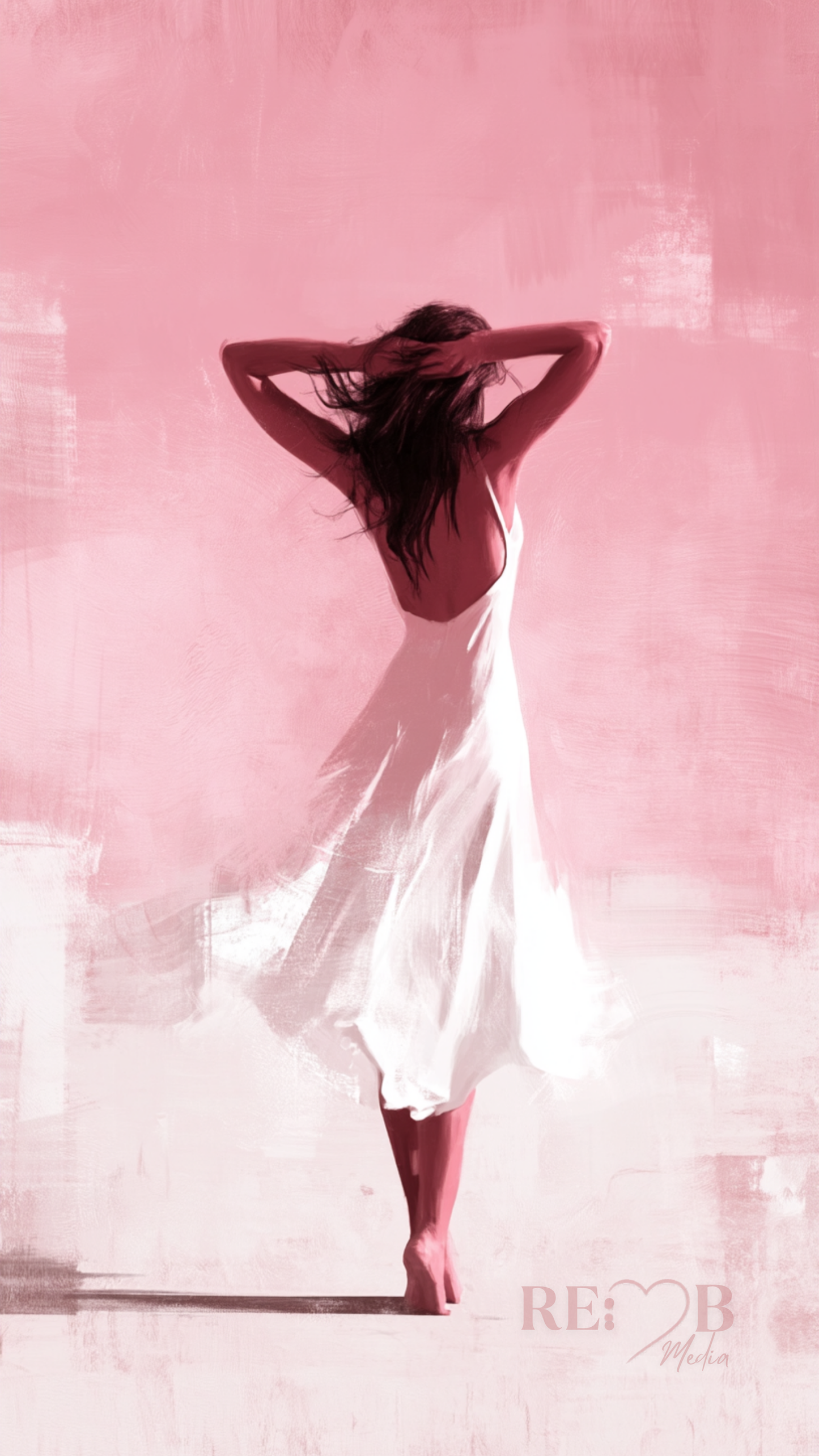 VEIL OF CALM – Soft Aesthetic Wallpaper Download 🖤