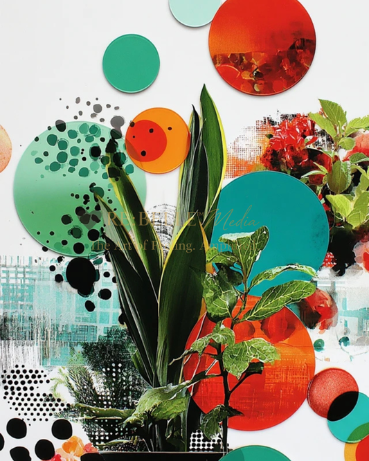 COLOR COLLISION™             Curated A2 Art Print Bundle — 8 Digital Downloads