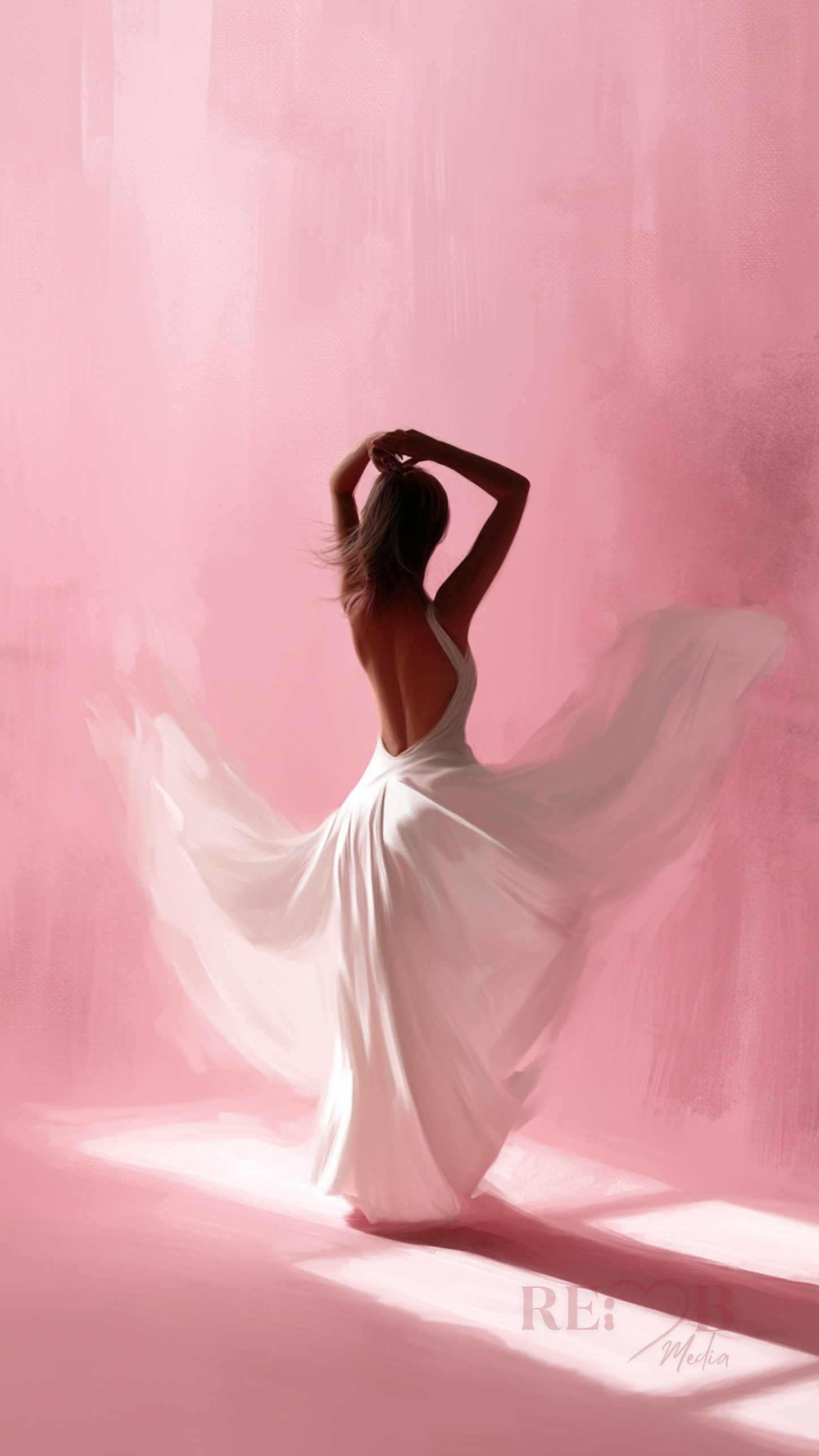 VEIL OF CALM – Soft Aesthetic Wallpaper Download 🖤