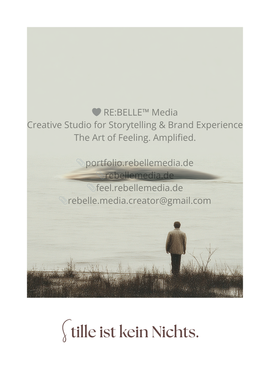 Stille ist kein Nichts.