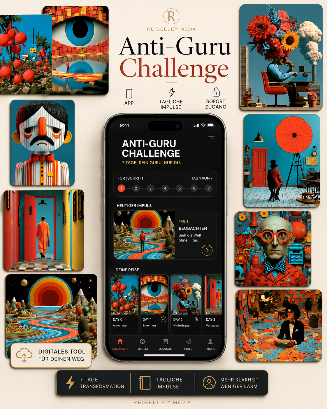 Die Anti-Guru Challenge – 7 Tage Business-Klarheit ohne Erfolgsformel