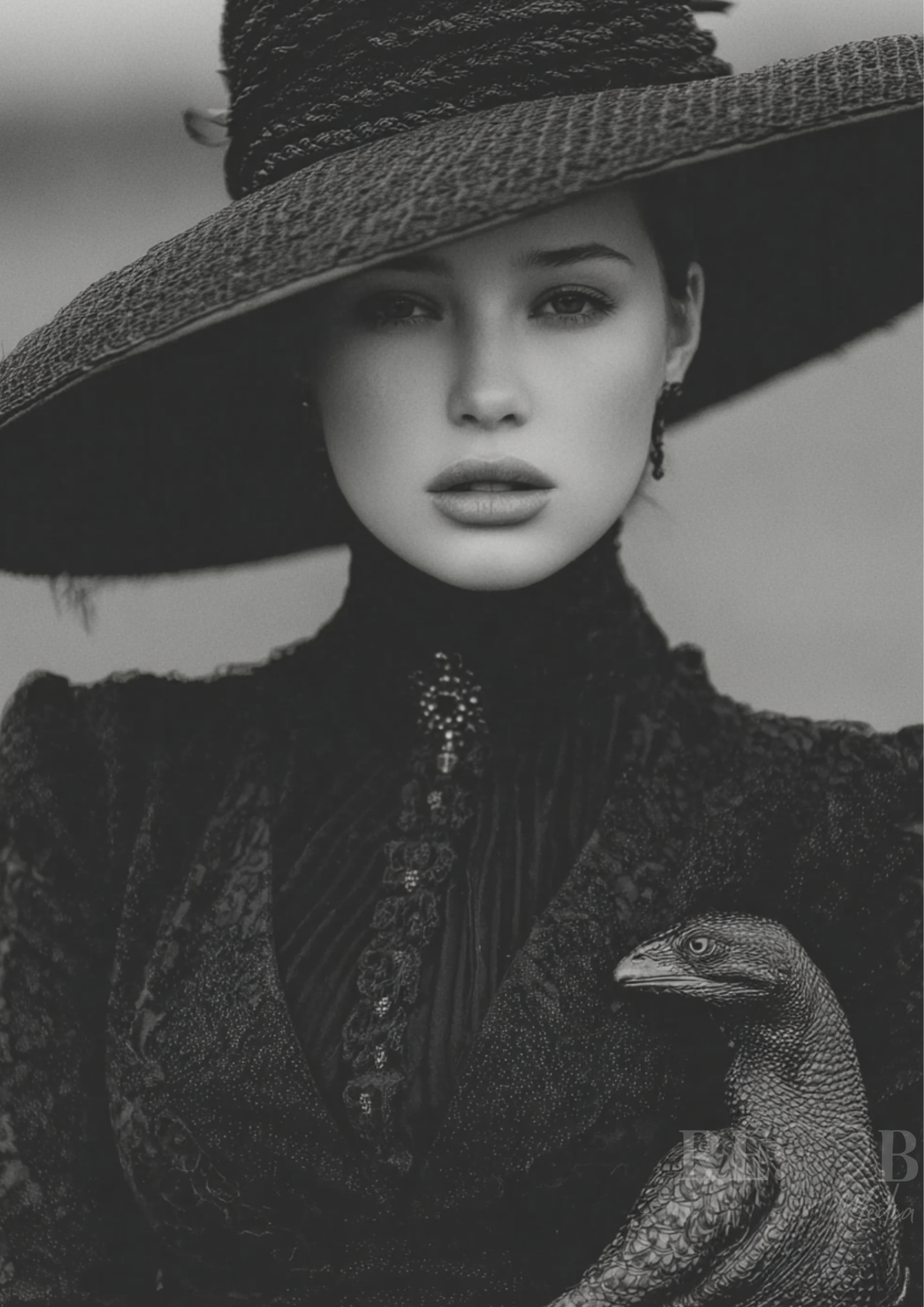 Whispers in Black – 20 Portrait Poster Bundle Zwanzig Portraits. Zwanzig stille Begegnungen. Eine Serie über Präsenz, Verletzlichkeit und die Kraft, gesehen zu werden. Printable Wall Art für Räume mit Tiefe und Haltung.