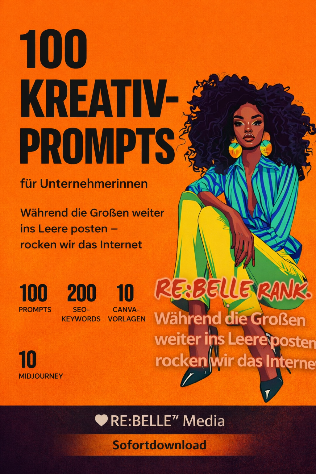 THE CREATIVE PROMPT VAULT 100 Prompts für AI, Branding & visuelle Ideen