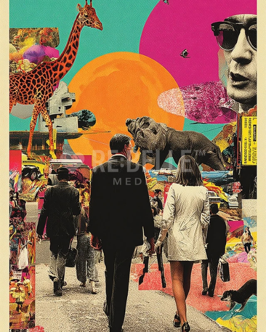 NEON SAFARI COLLAGE EDITION