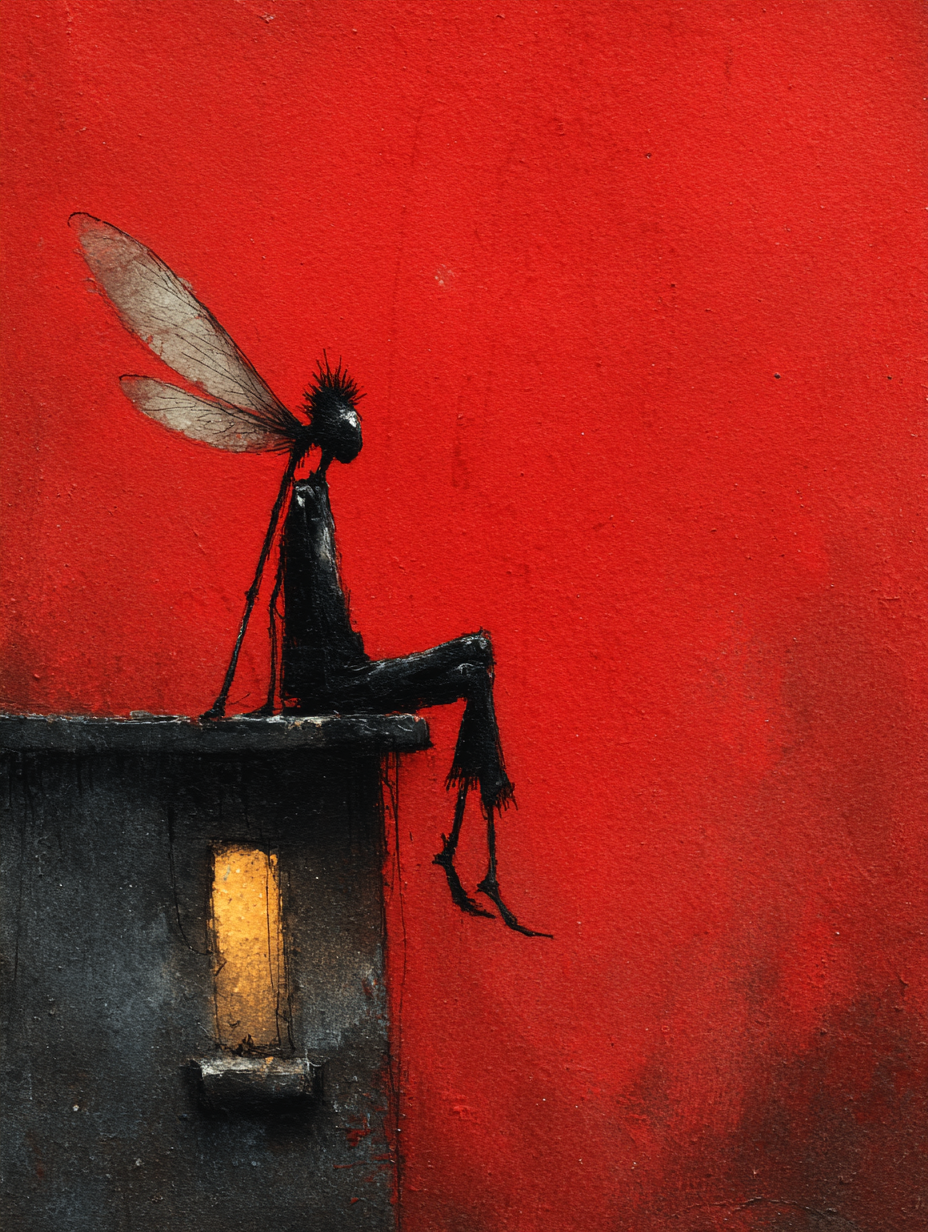 RED SIGNALS Poster-Serie | Digitale Wandkunst