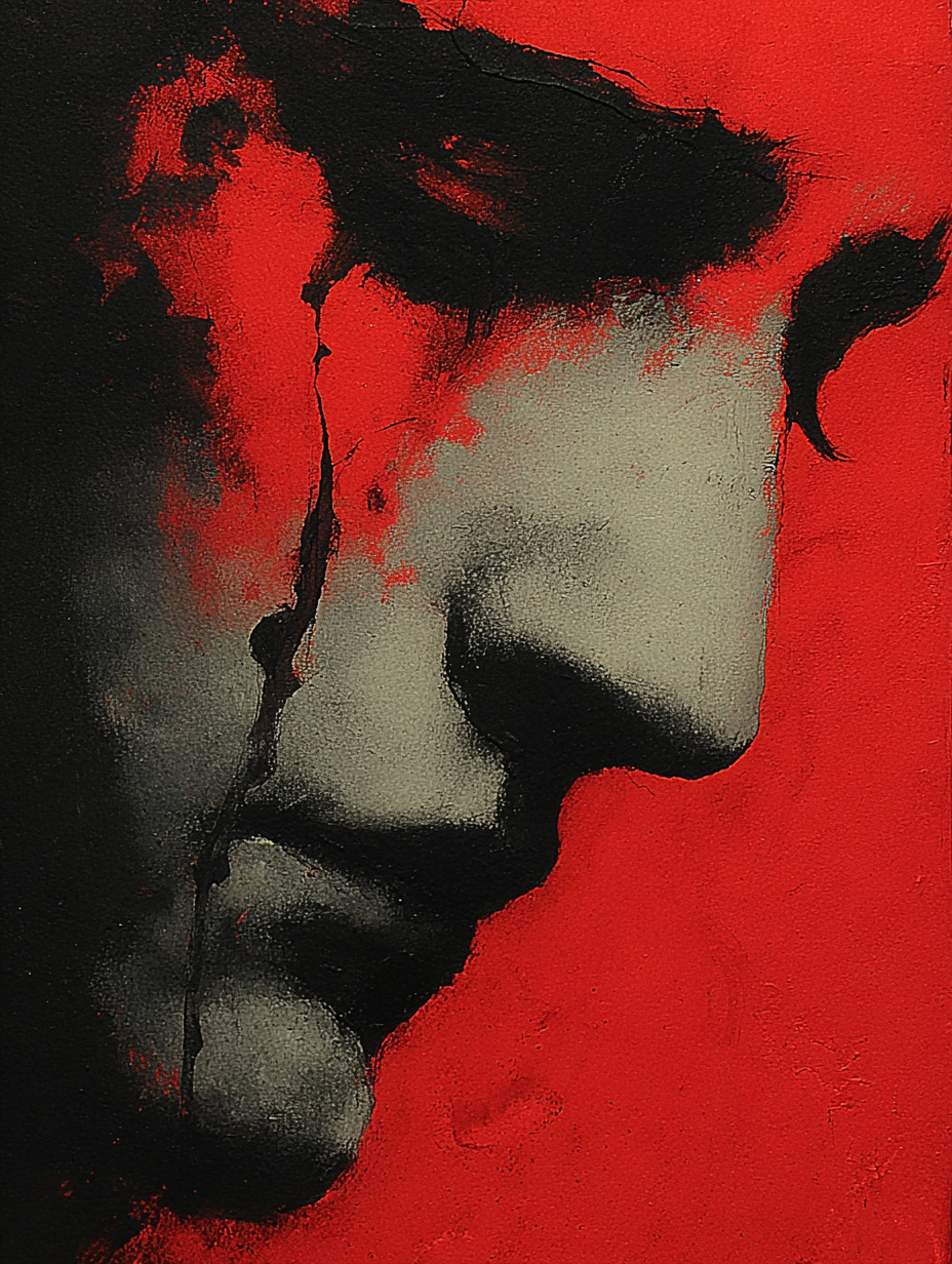 RED SIGNALS Poster-Serie | Digitale Wandkunst