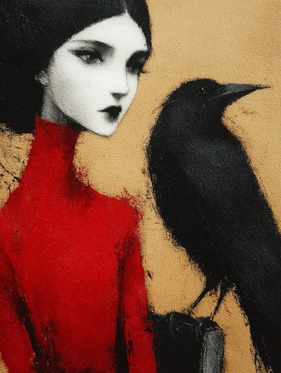 RED SIGNALS Poster-Serie | Digitale Wandkunst