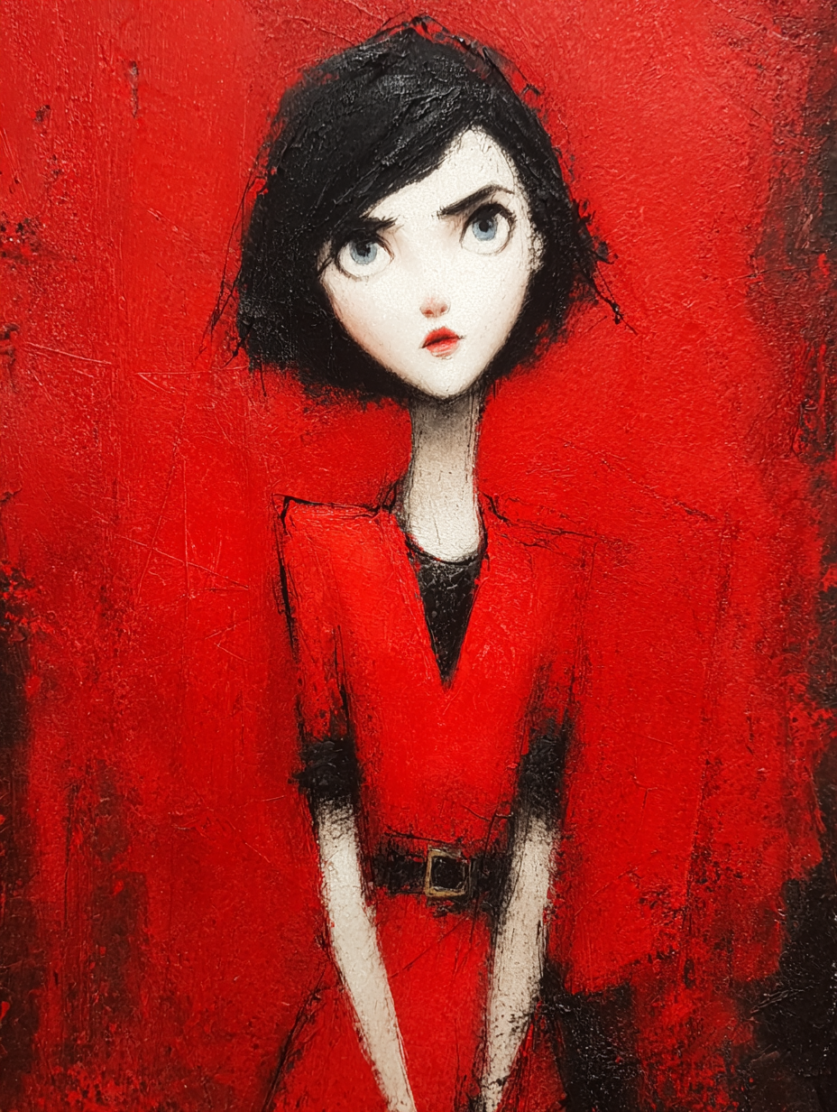 RED SIGNALS Poster-Serie | Digitale Wandkunst