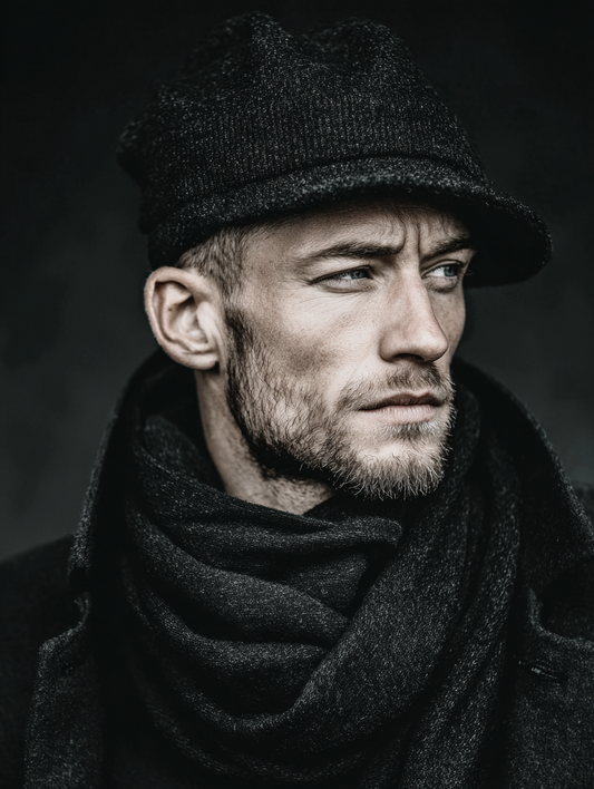 Klinge im Samt – Dark Portrait Printable Wall Art A2 | Masculine Digital Poster