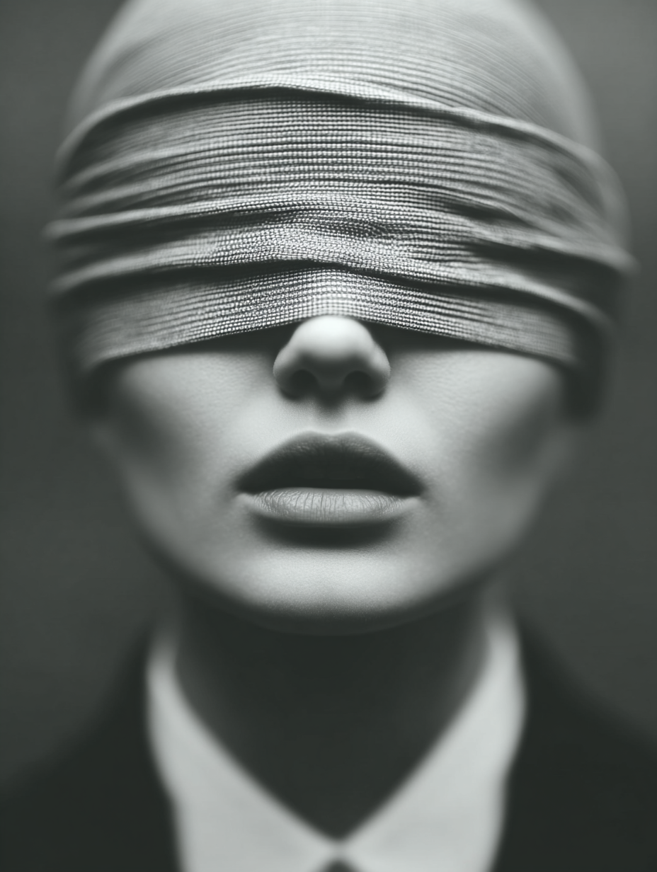 THE GAZE – Silent Observer Series | Digitale Wandkunst A2 als Printable Poster