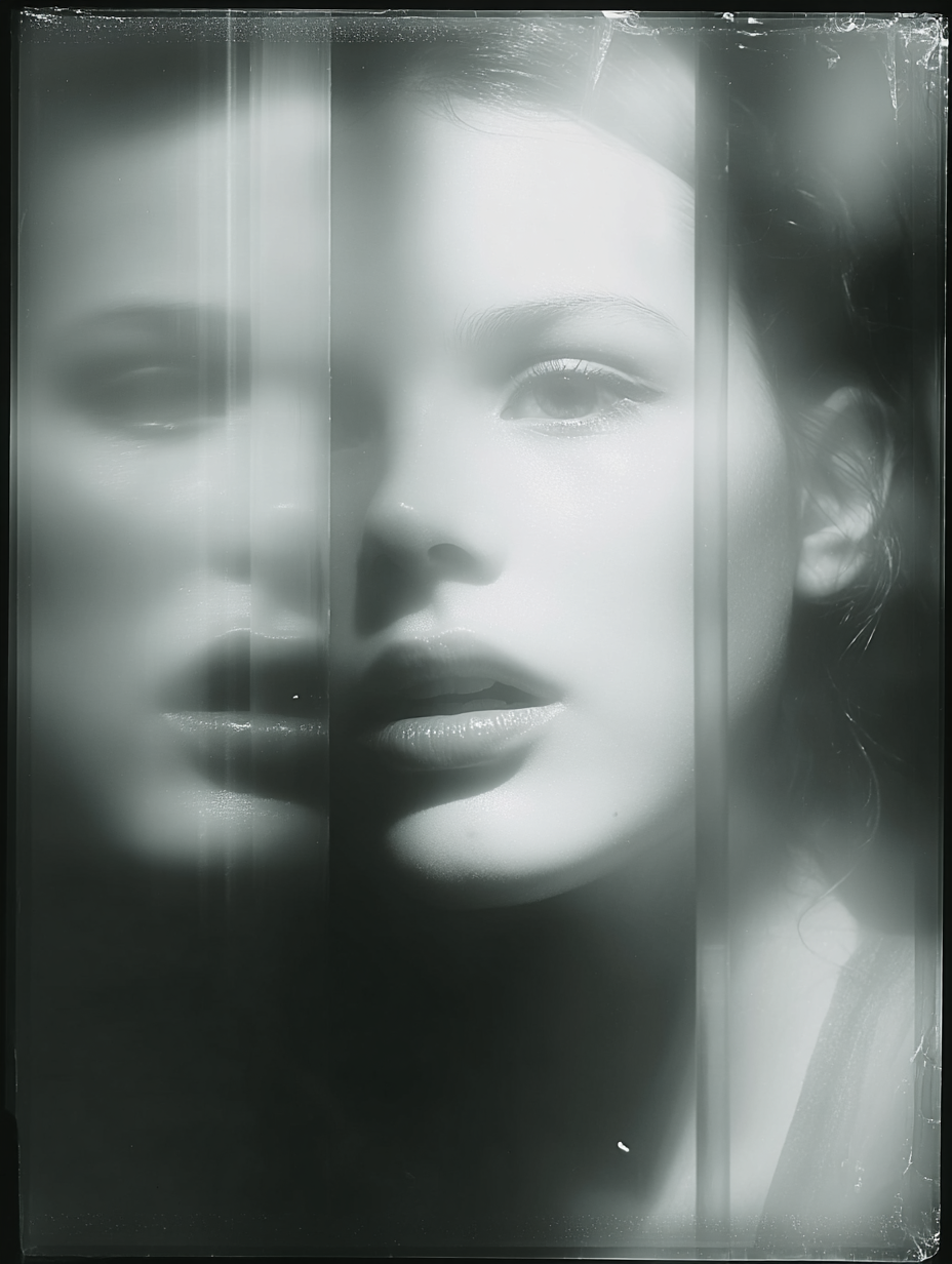 THE GAZE – Silent Observer Series | Digitale Wandkunst A2 als Printable Poster
