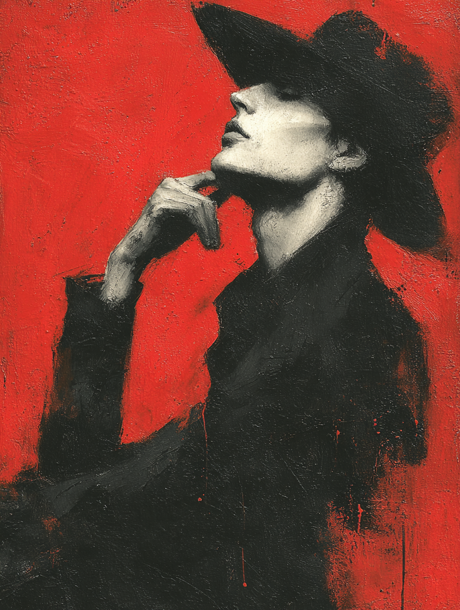 RED SIGNALS Poster-Serie | Digitale Wandkunst