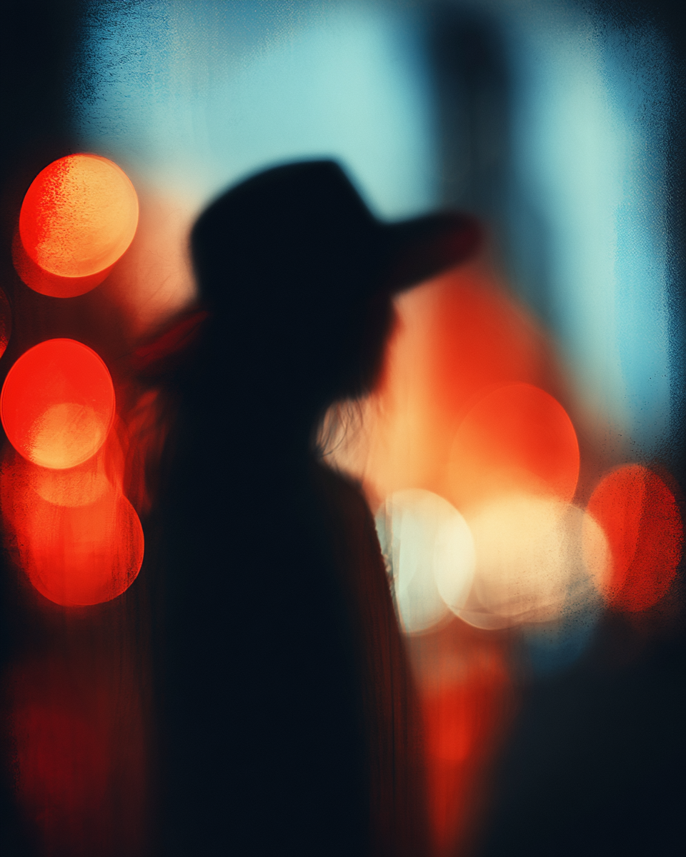 Midnight Silence – 4er Bundle | Bokeh Fine Art Poster Set (A2 Download, Moody Light Series) Du schaust hin. Und plötzlich wird es leise.  Dieses 4er Bundle ist kein Bilderset – es ist ein Raum, der dich runterzieht… genau dahin, wo du wieder bei dir bist.
