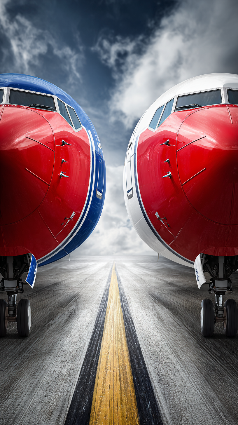 RUNWAY DIALOGUES™ – 4er Aviation Poster Bundle | Digitale Wandkunst A2