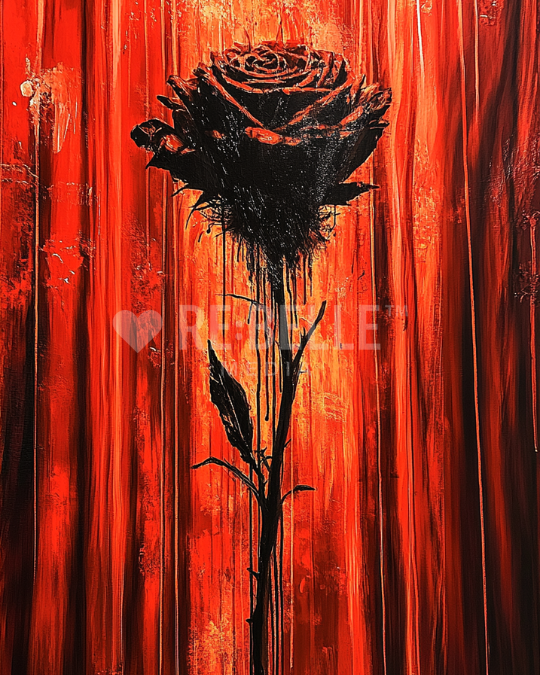 Nicht aus Licht geboren, sondern aus Feuer. – Wenn Leidenschaft dunkle Blüten trägt.