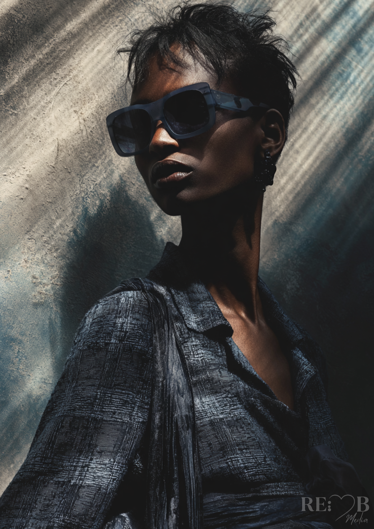 RE:BELLE™ Noir Identities – Edgy Fashion Portrait Bundle (A2 Printable, High-End Art Download) Nicht laut. Aber unübersehbar. Vier Charaktere. Vier Haltungen. Ein Raum, der plötzlich Haltung bekommt.