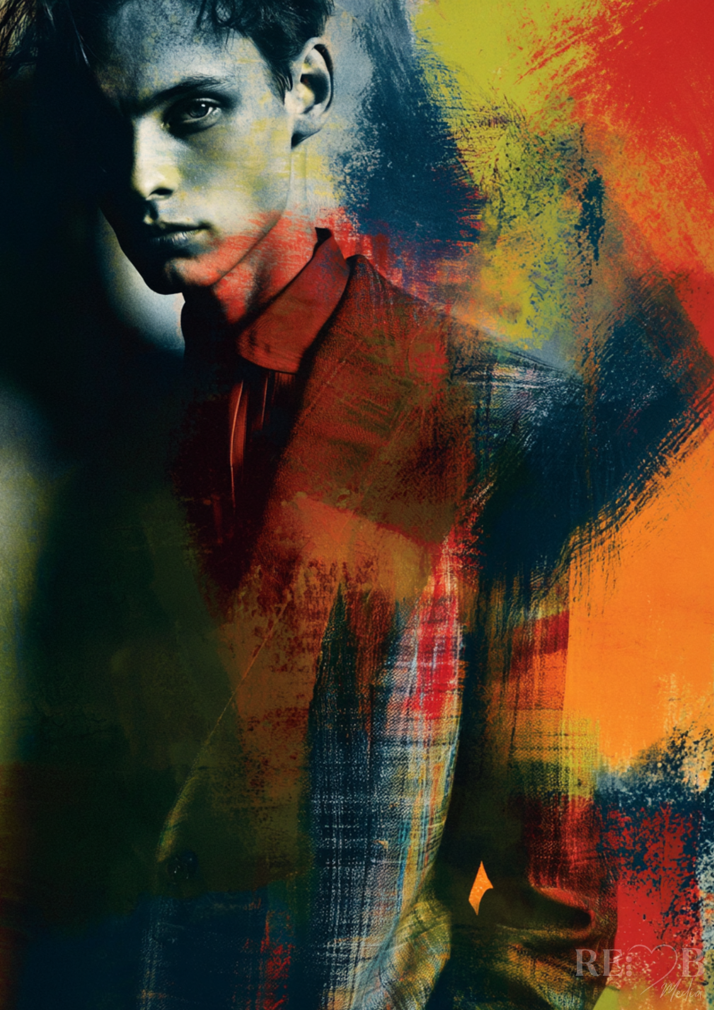 RE:BELLE™ Noir Identities – Edgy Fashion Portrait Bundle (A2 Printable, High-End Art Download) Nicht laut. Aber unübersehbar. Vier Charaktere. Vier Haltungen. Ein Raum, der plötzlich Haltung bekommt.