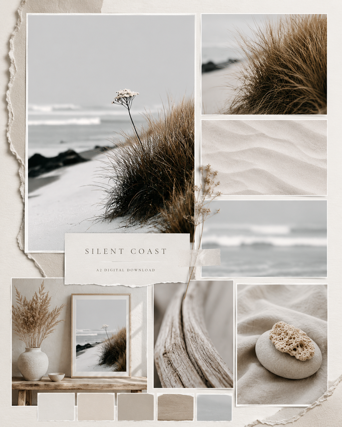 Silent Coast – Digitales A2 Poster
