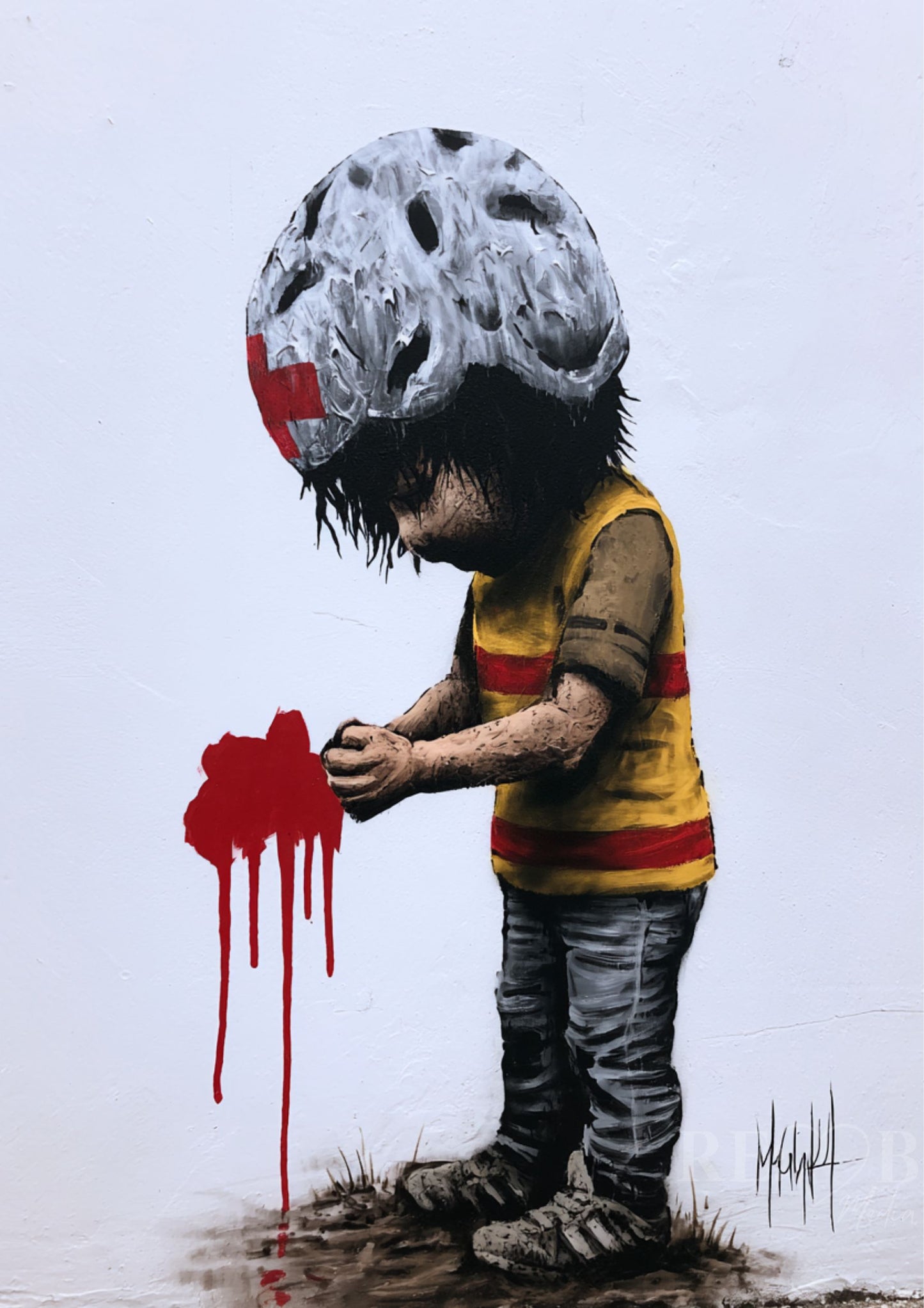 Banksy-Inspired Bundle – Stille Rebellion & verlorene Unschuld | 19 A2 Poster Set Nicht laut. Aber unmöglich zu übersehen. Dieses Bundle zeigt, was passiert, wenn Kunst nicht gefallen will – sondern trifft.
