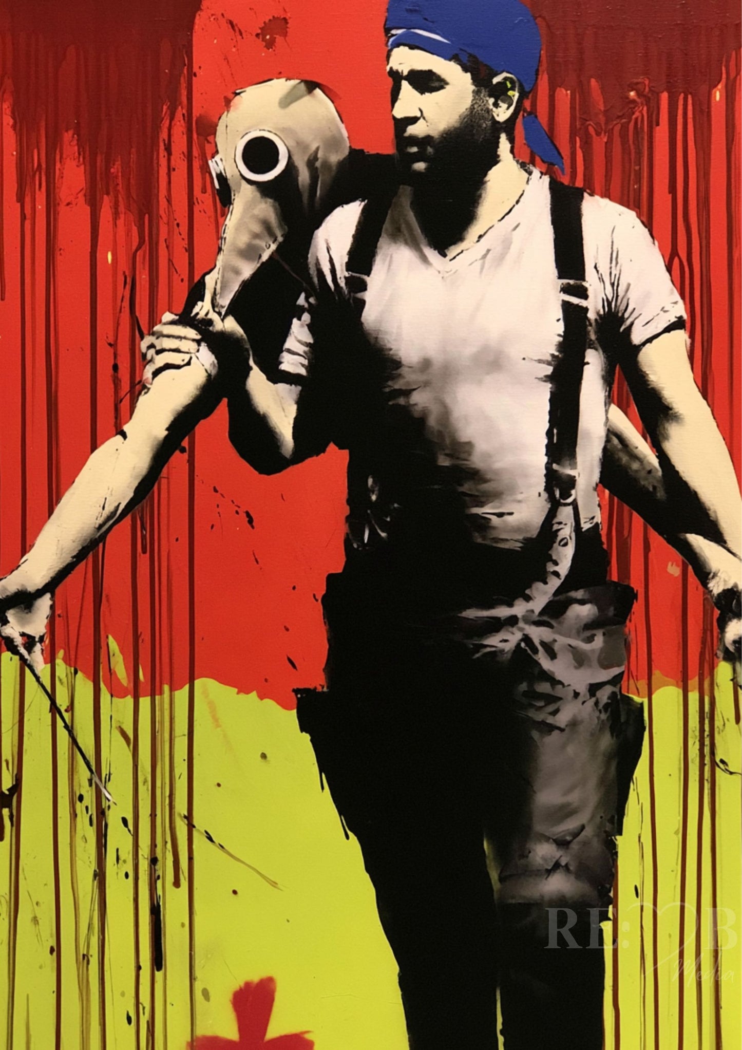 Banksy-Inspired Bundle – Stille Rebellion & verlorene Unschuld | 19 A2 Poster Set Nicht laut. Aber unmöglich zu übersehen. Dieses Bundle zeigt, was passiert, wenn Kunst nicht gefallen will – sondern trifft.