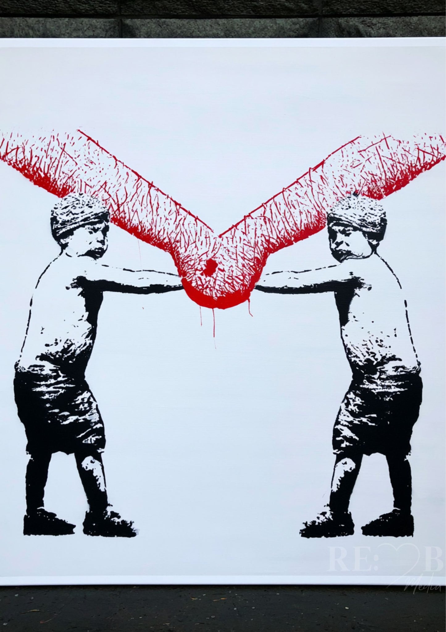 Banksy-Inspired Bundle – Stille Rebellion & verlorene Unschuld | 19 A2 Poster Set Nicht laut. Aber unmöglich zu übersehen. Dieses Bundle zeigt, was passiert, wenn Kunst nicht gefallen will – sondern trifft.