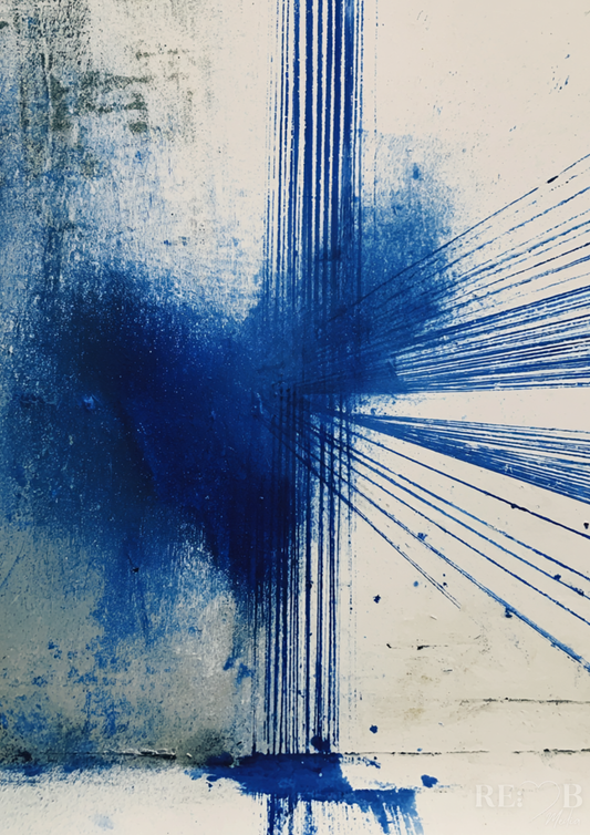 BLUE STRUCTURES – Minimalistische Wandkunst A2 Bundle | Abstrakte Linien & Ruhe als Premium Download Blau, reduziert auf das Wesentliche. BLUE STRUCTURES bringt Ruhe, Tiefe und Struktur in Räume, die Klarheit suchen.