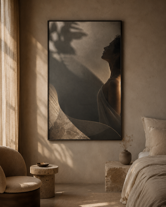 Shadow Ritual – Digital Poster A2 für stille Räume mit Tiefe