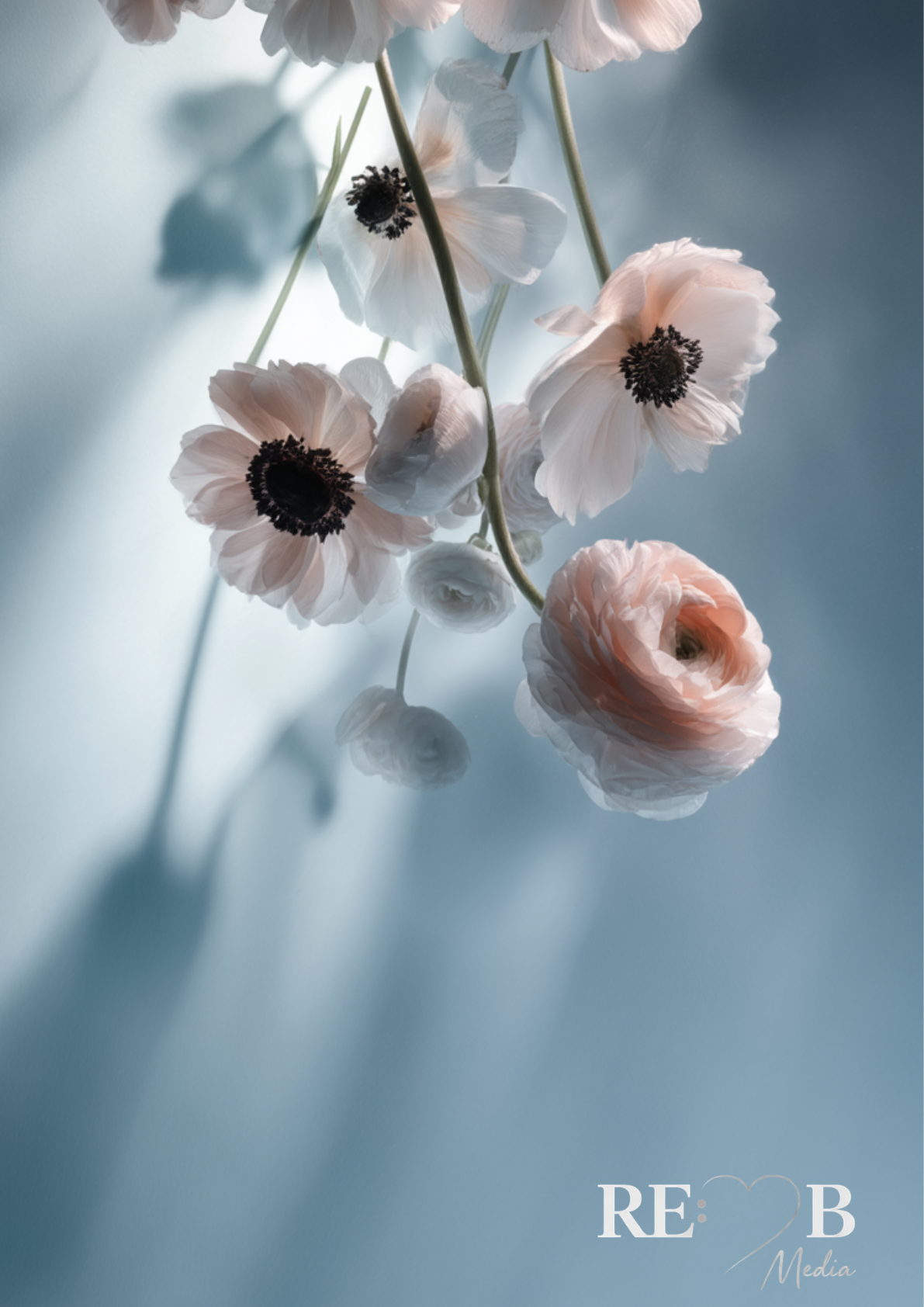 Bundle Dreamy Florals No. 1-19 – Digitaler Fine Art Download A2 | RE:BELLE™   aufeinander abgestimmte Blumen-Prints als Sofort-Download. A2, 300 dpi, druckfertig. Deine Wände als kuratierte Galerie. RE:BELLE™