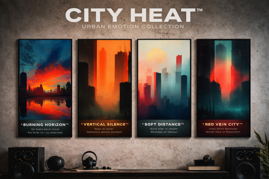 CITY HEAT™ – Urban Emotion Collection (4er Bundle, A2 Download) Die Stadt schläft nie. Aber sie fühlt.