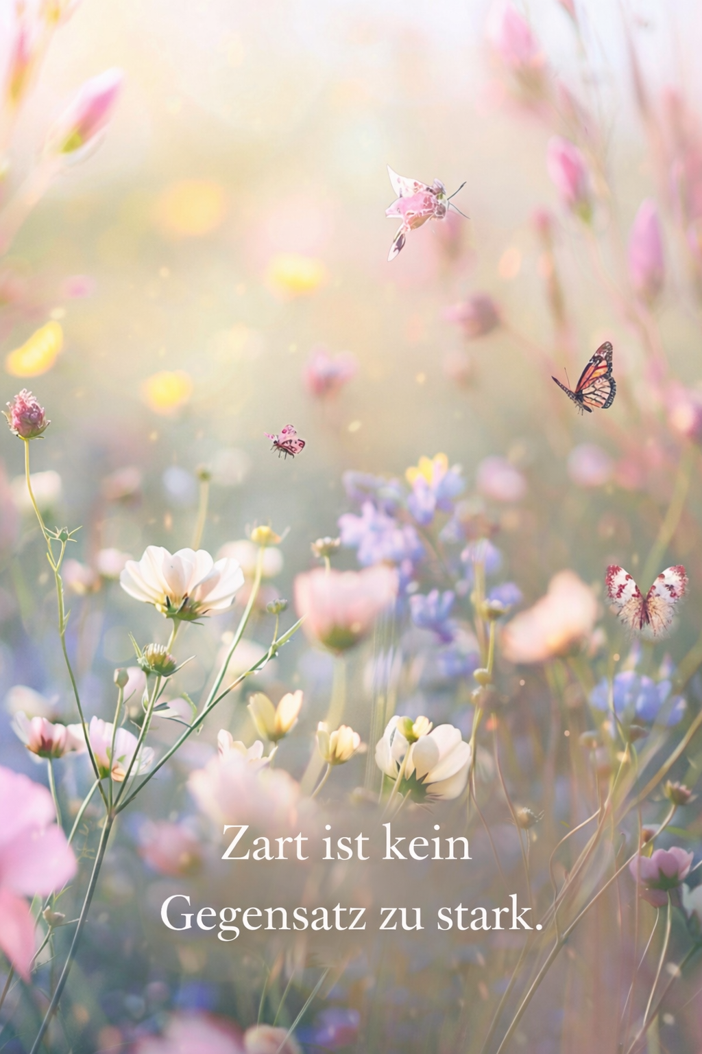 Zart ist kein Gegensatz zu stark.