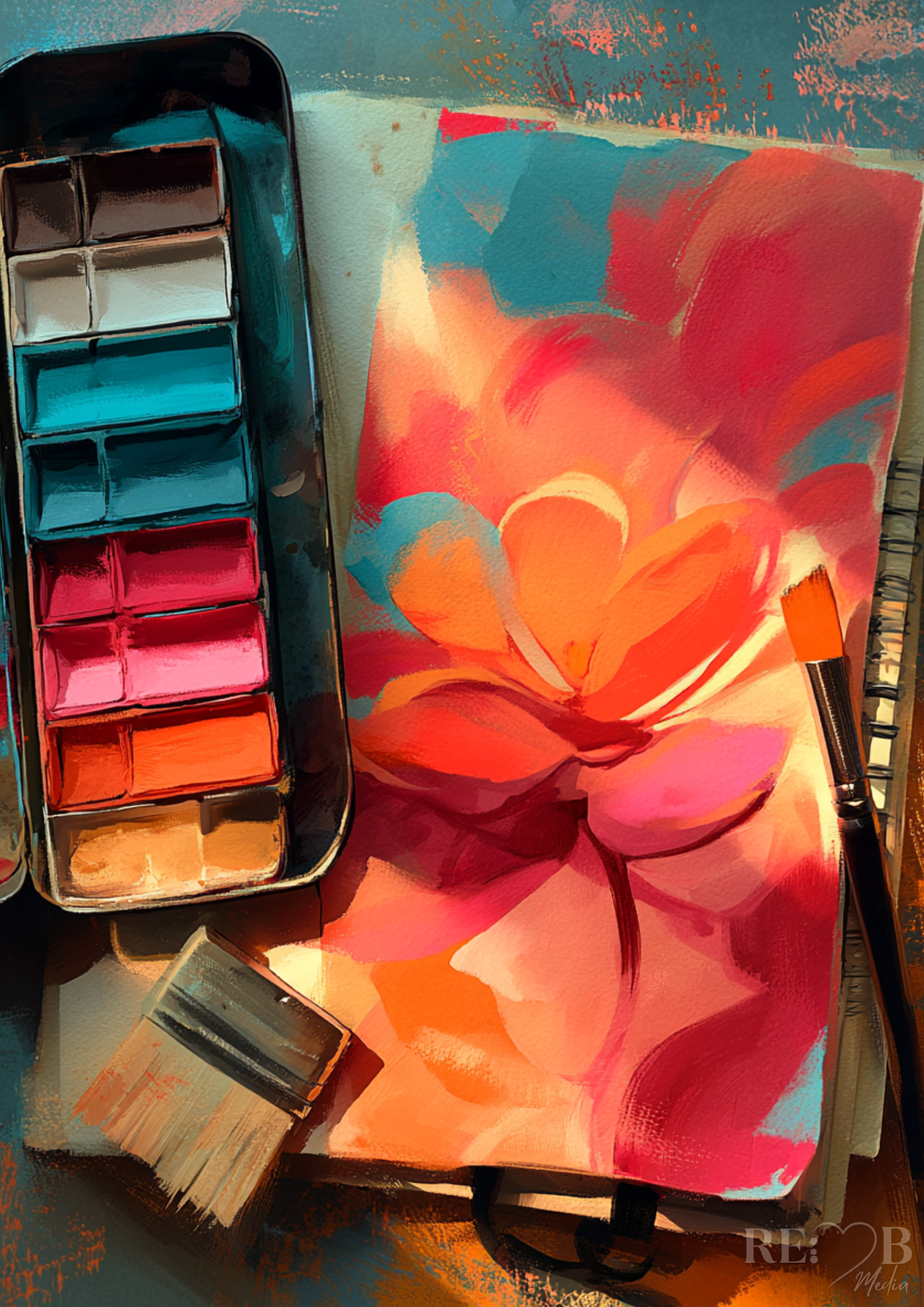 PAINTED STATES – Expressive Kunst Bundle A2 | Moderne Malerei als Premium Download Set Farbe als Zustand. PAINTED STATES zeigt nicht, wie es aussieht – sondern wie es sich anfühlt.