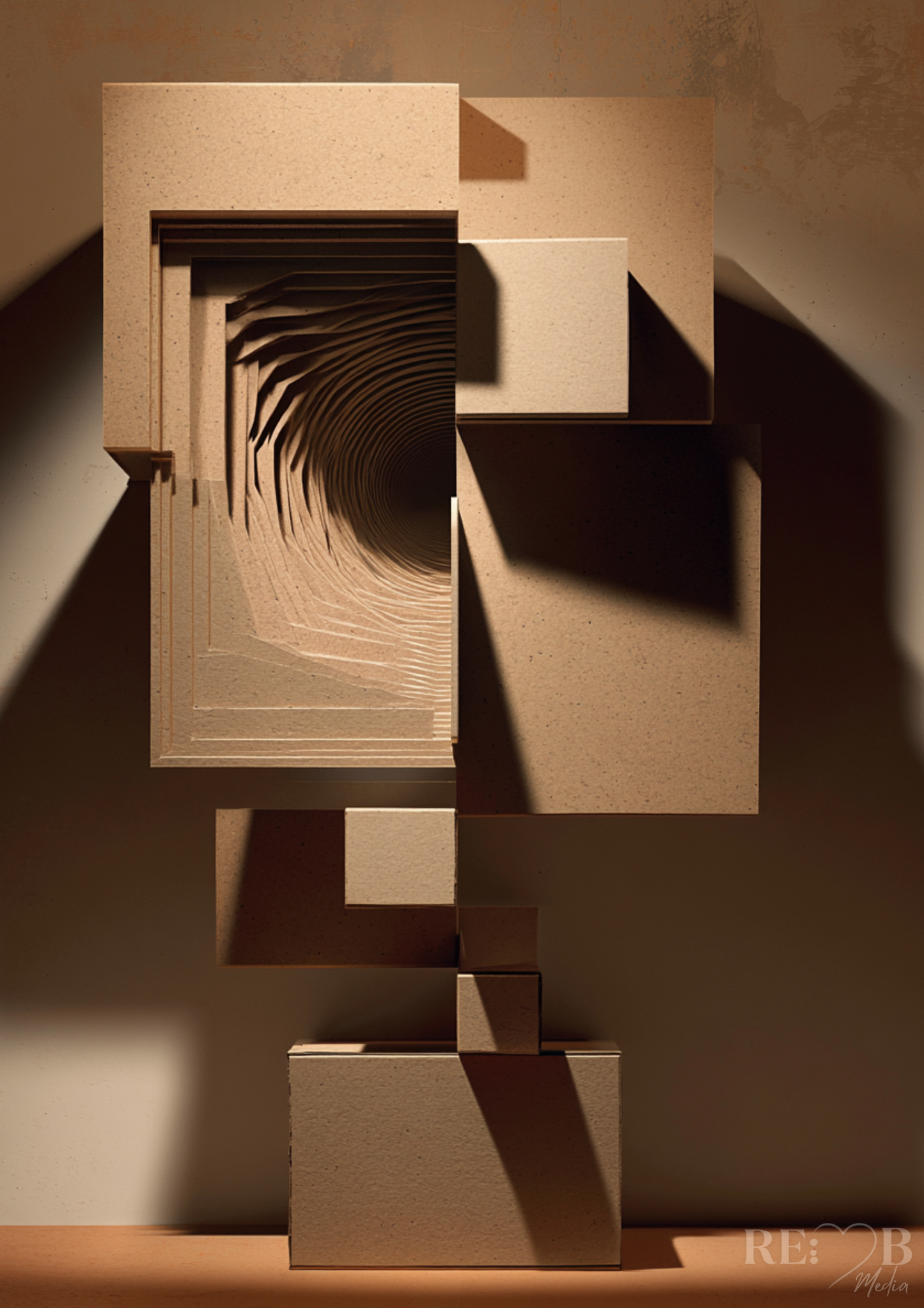 RAUM IN DIR – Architektonische Stille als 4er Poster Bundle | A2 Download Vier Bilder, die nicht schreien. Sie ziehen dich rein. Schicht für Schicht. Minimalismus, der nicht leer ist – sondern bewusst.
