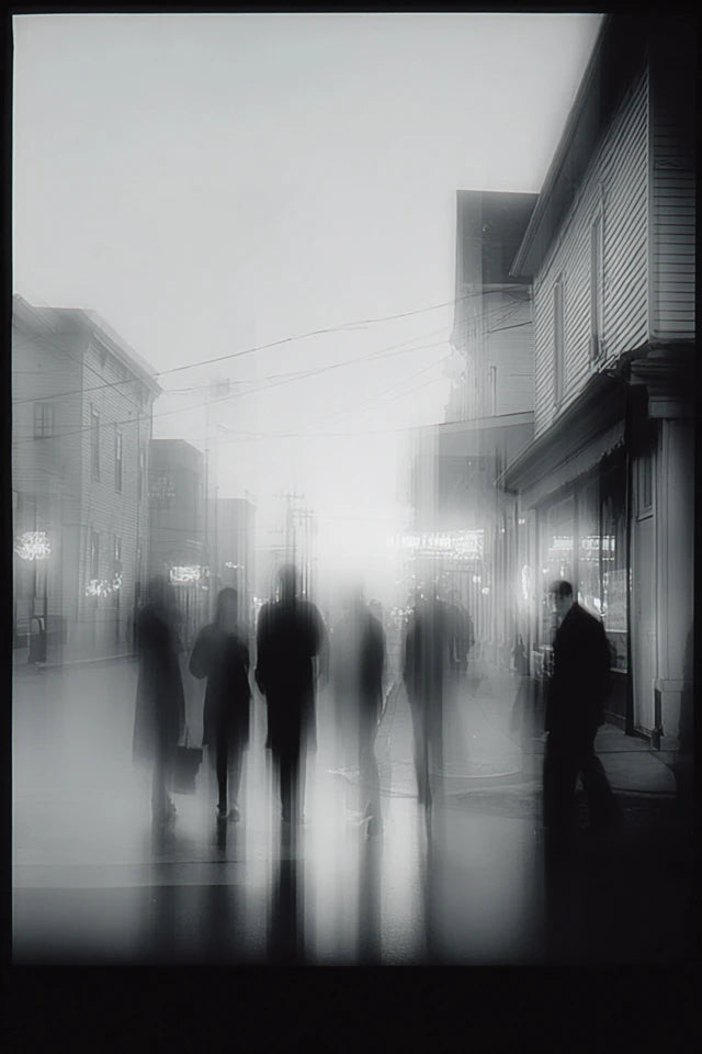 THE GAZE – Silent Observer Series | Digitale Wandkunst A2 als Printable Poster